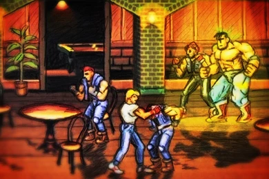 STREETS Of RAGE Ikari No Tekken Action Fighting Arena Scrolling ...