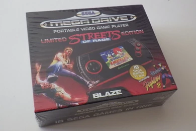 Sega Megadrive Streets Of Rage Portable Limited Edition Console ...