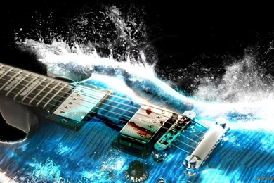 Water Guitar Wallpapers
