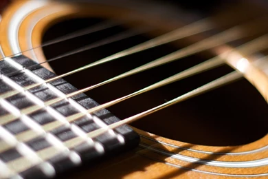 Abstract Acoustic Guitar Free Wallpapers