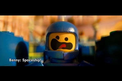 Funny Benny, The Blue Classic Spaceman, The Lego Movie Videogame ...