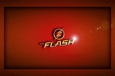 THE FLASH LOGO WALLPAPER