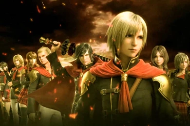 Final Fantasy Type 0 HD Cast Team Zero Members Lineup Wallpapers