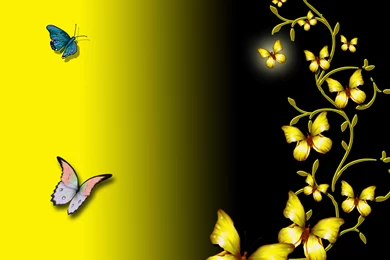 BUTTERFLIES WALLPAPER   (