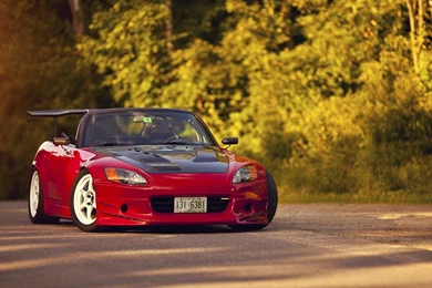 Red Cars Honda S2000 Wallpapers