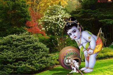 Baby Krishna Wallpapers, Baby Krishna Wallpaper, Posters Of Baby ...