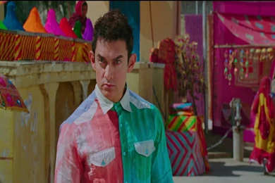 New Look Of Actor Aamir Khan In Hindi Picture Film Peekay HD ...