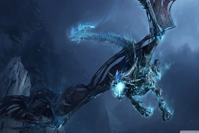 Wallpapers Road Running Ice Dragon Attack High Resolution With X ...