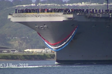 US Navy: USS Nimitz, Rentz, Sampson, & Pinckney Homecoming 03 ...