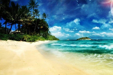 Cool Wallpapers Nature Beach HD Wallpaper 1024×576