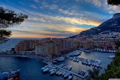 Monte Carlo Harbour HD Desktop Wallpapers : Widescreen : High ...