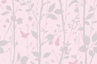 Geo Butterflies Glitter Wallpapers Pink / Silver (ILW932)   From ...