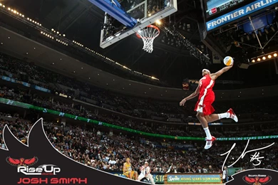 Wallpapers Contest Atlanta Hawks Josh Smith Dunk .4 1024x768 ...
