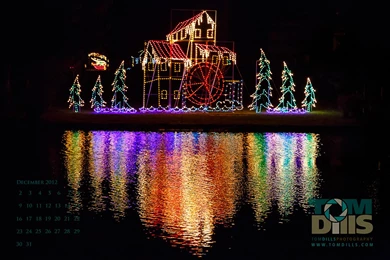 Joy Of Christmas Light Show At Firestone Park, Columbiana, OH ...