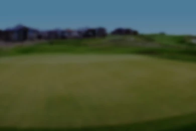 Blurry Golf Course Background Dark