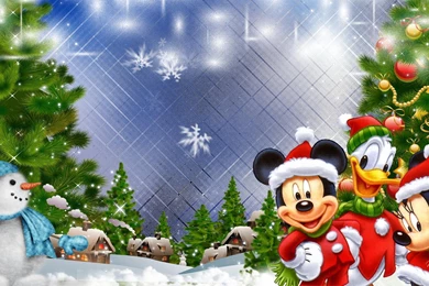 Mickey Mouse Christmas Wallpapers   Wallpapers Cave