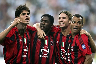Soccer Cafe Clarence Seedorf Ricardo Kaka Andriy Shevchenko ...