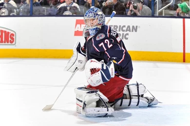 Sergei Bobrovsky Photo Highlights   03/18/2013   Columbus Blue ...