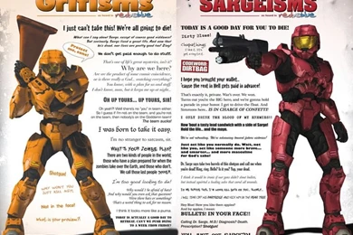 Red Versus Blue Grifisms And Sargisms. Grif And Sarge. Taken From ...
