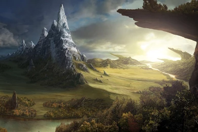 Fantasy Landscape Art Artwork Nature Wallpapers