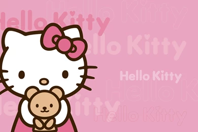 Hello Kitty Backgrounds Pixels Web Sanrio Pink Widescreen : Full HD ...