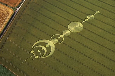 Wallpapers Crop Circle Circles Computer Id 1920x1080