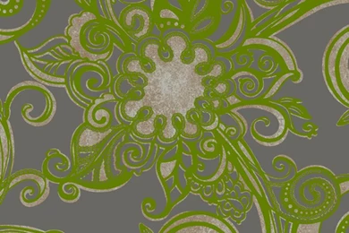 GS4712 Stacy Garcia II Velvet And Metallic Paisley Floral With ...