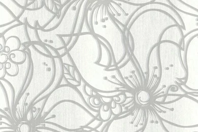Whimsical Bloom Wallpapers In Grey Design By Stacy Garcia For York ...