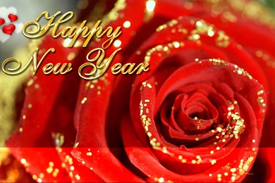 Her Some Nice Wallpapers To Wish Somebody A Happy New Year