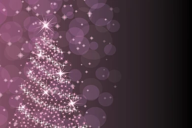 Purple Christmas Tree   Free Large Images