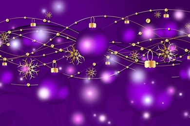 PURPLE GLOW WALLPAPER   (