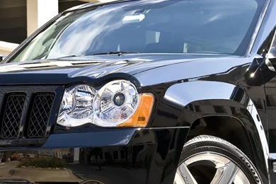 Black 2008 Jeep Grand Cherokee SRT8 iPhone 6 Wallpapers   Jeep ...