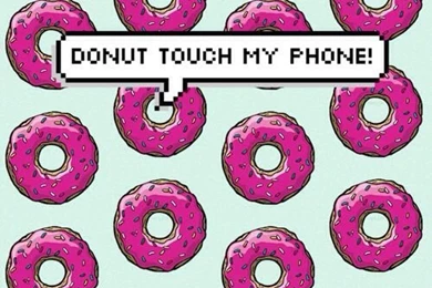 Don't Touch My Phone On Pinterest