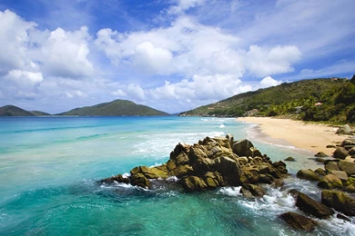 Stone Island Beach － Landscape Wallpapers   Free Download ...