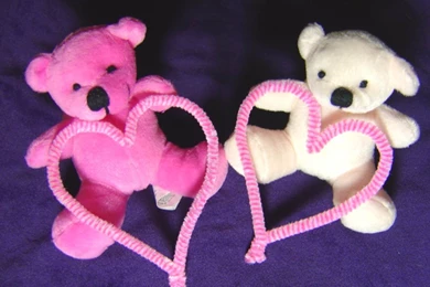 Teddy Bear With Love Harts Hd Wallpapers Free Hd Wallpapers Desktop Background