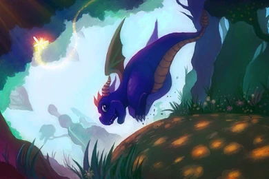 Spyro And Sparx Computer Wallpapers, Desktop Backgrounds ...