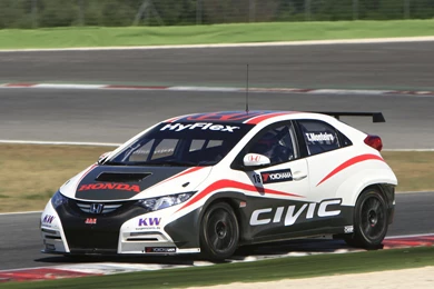 2013 Honda Civic WTCC Race Racing Wallpapers