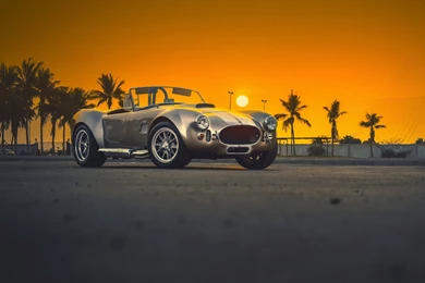 Shelby Ac Cobra Amazing Classic Car Old Sunset Front HD Wallpapers