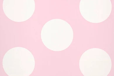 Room Seven Polka Dots Pink Designer Wallpapers