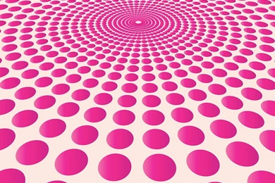 Pink Dots Pattern Vector Art & Graphics