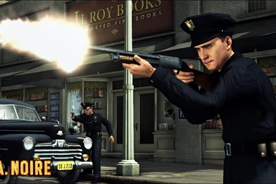 L.A. Noire Police 1600x900 Wallpapers