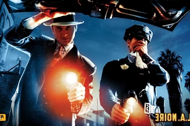 La Noire Police Light Luggage Rack Street