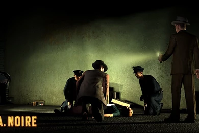 Investigators Inspect The Body Of A Murder Victim In Rockstar's ...