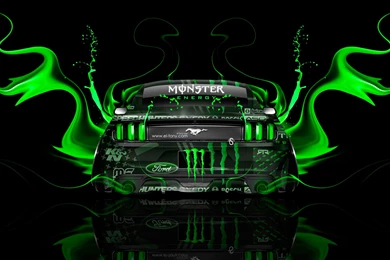 Green Monster Energy Wallpapers : Brands Wallpapers   LocaLwom