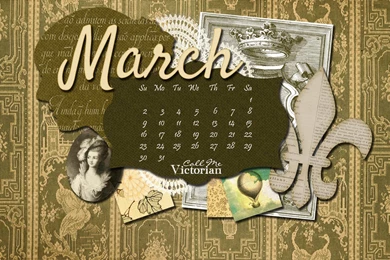 March 2014 Desktop Calendar Wallpapers