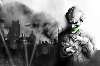 Full HD Wallpapers Joker Arkham City Airship, Desktop Backgrounds ...