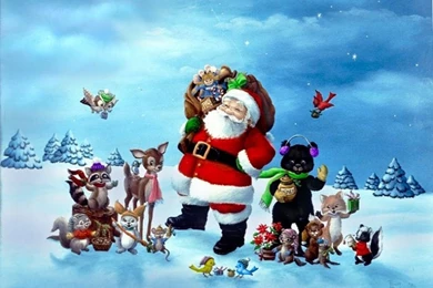 Funny Christmas Wallpaper Backgrounds