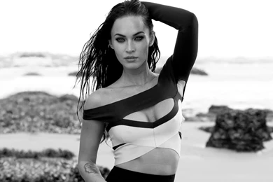 Wallpapers Wet Sexiest Megan Fox 1920x1080