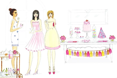 CHIC SOIREE ILLUSTRATION DESKTOP DOWNLOAD   Best Friends For Frosting