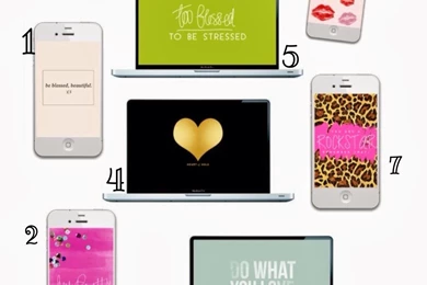 Unpredictable & Chic : iPhone & Desktop Backgrounds Featuring The ...